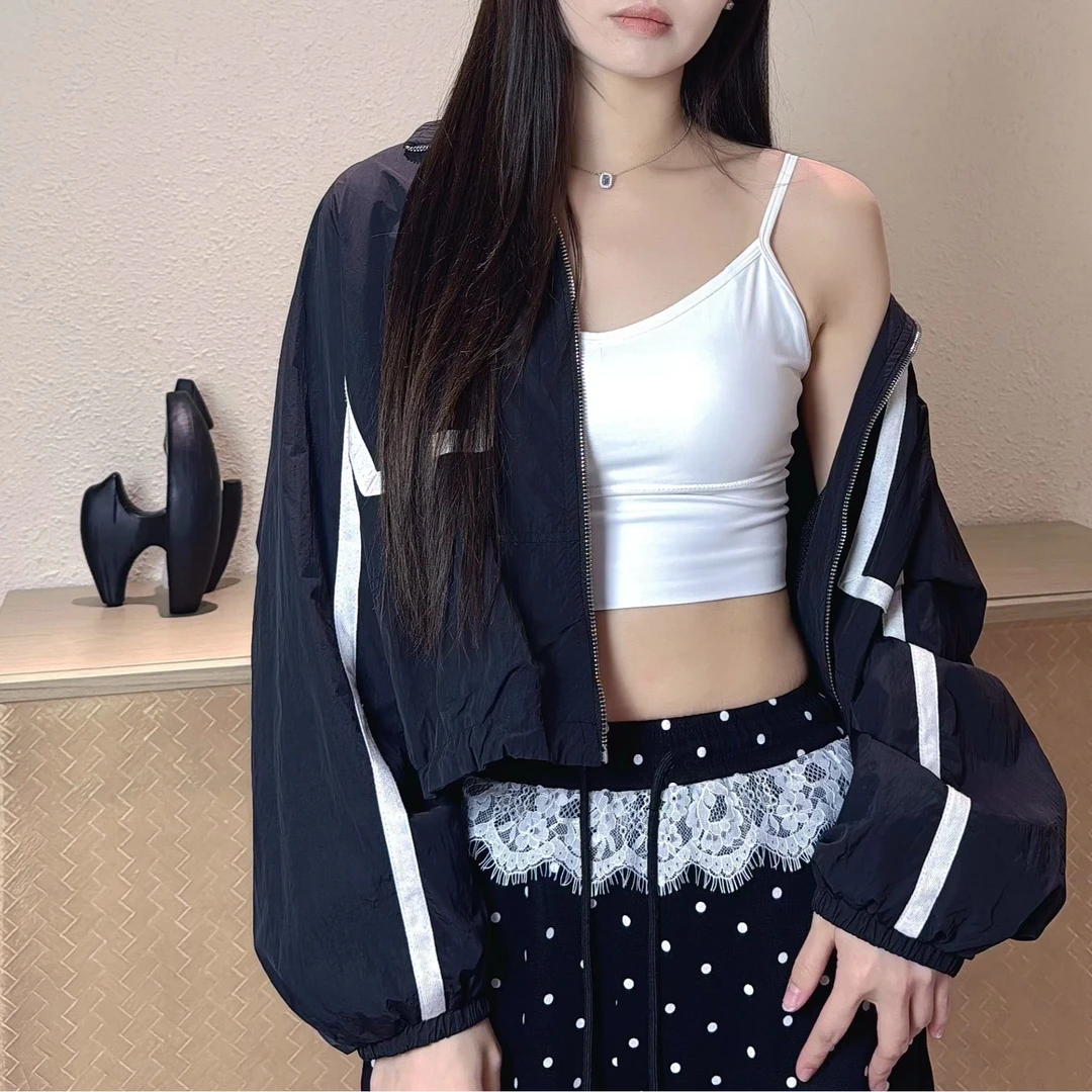 修身型辣妹风背心吊带显瘦网红短款美背瑜伽百搭女士韩版