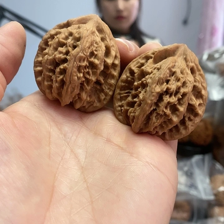 把件文玩核桃38.5龙脊小众