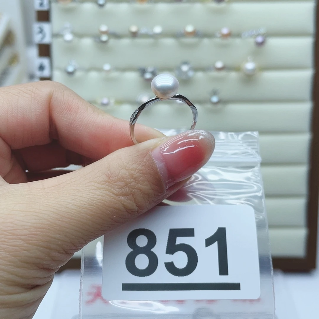 淡水珍珠珠宝奇石银S925镶嵌P****布851