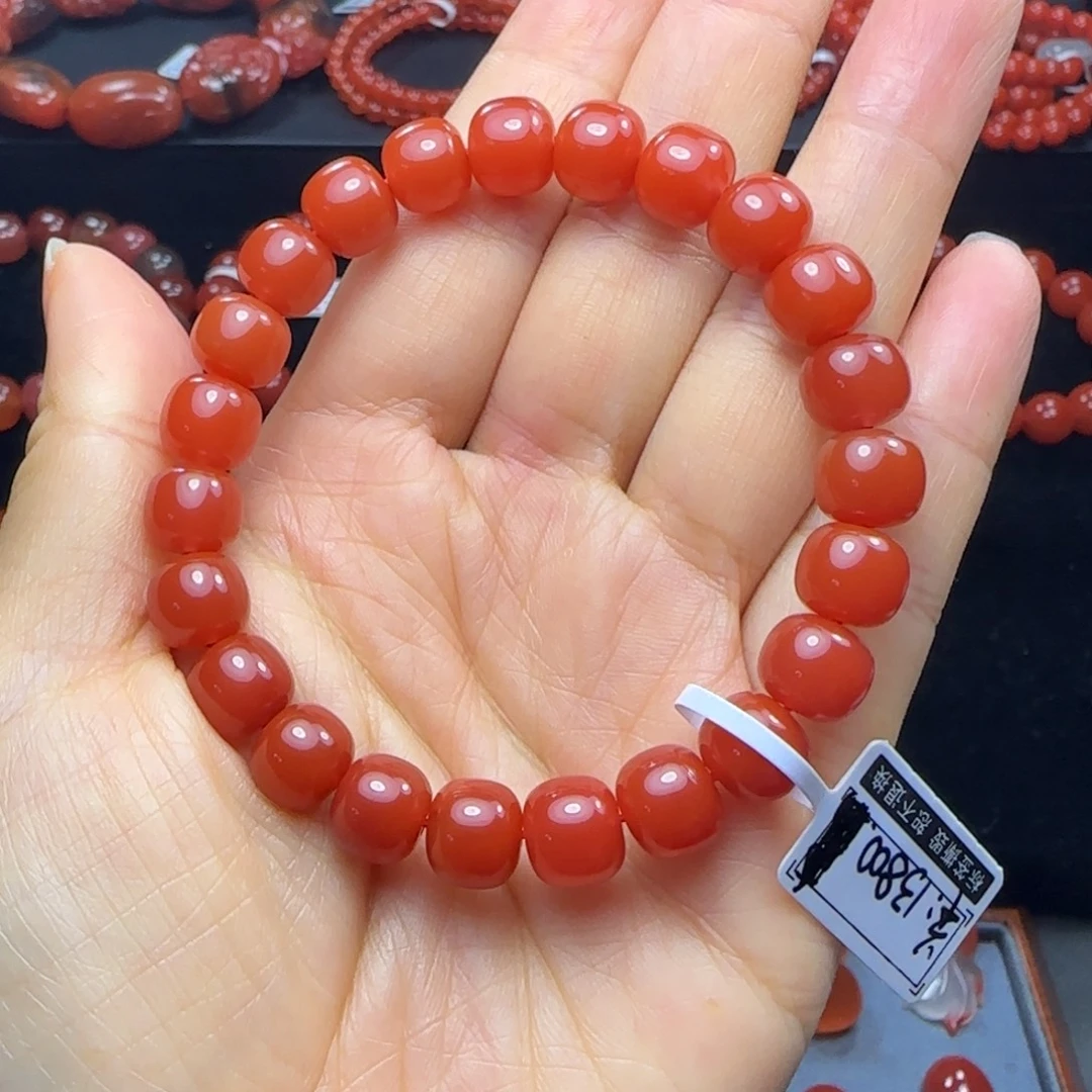南红玛瑙未镶嵌手串