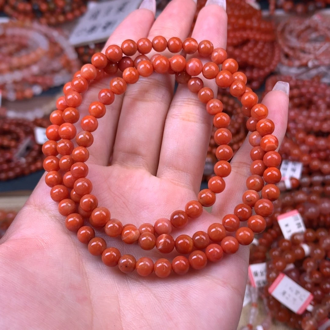 未镶嵌手链南红玛瑙卡5