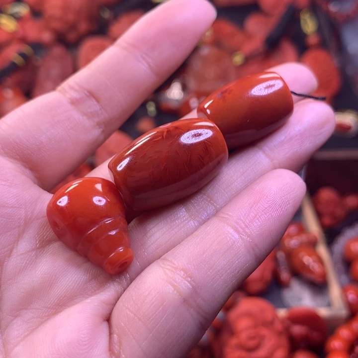 【闪购商品】南红玛瑙配饰未镶嵌沙****斗