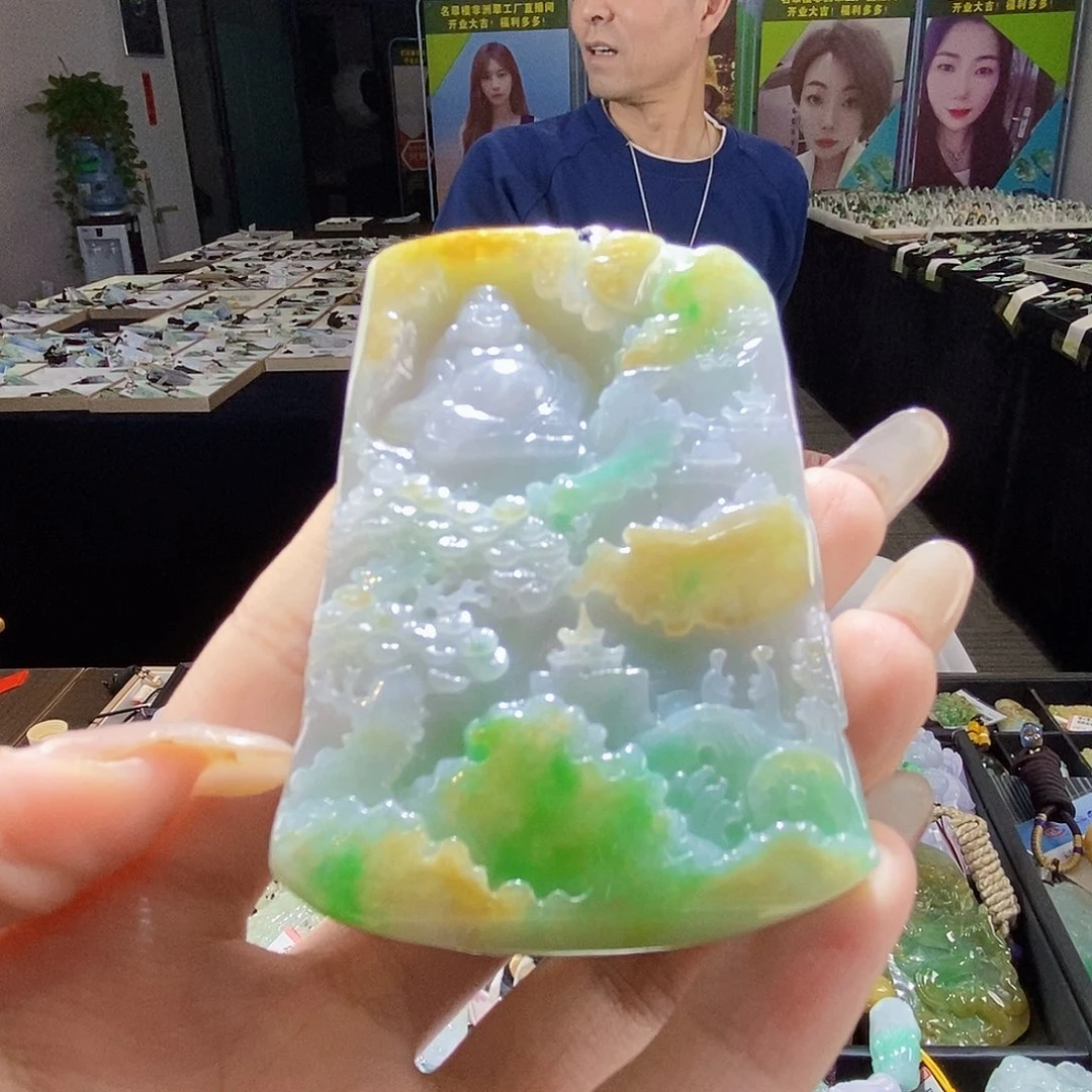 颈饰未镶嵌翡翠翡翠