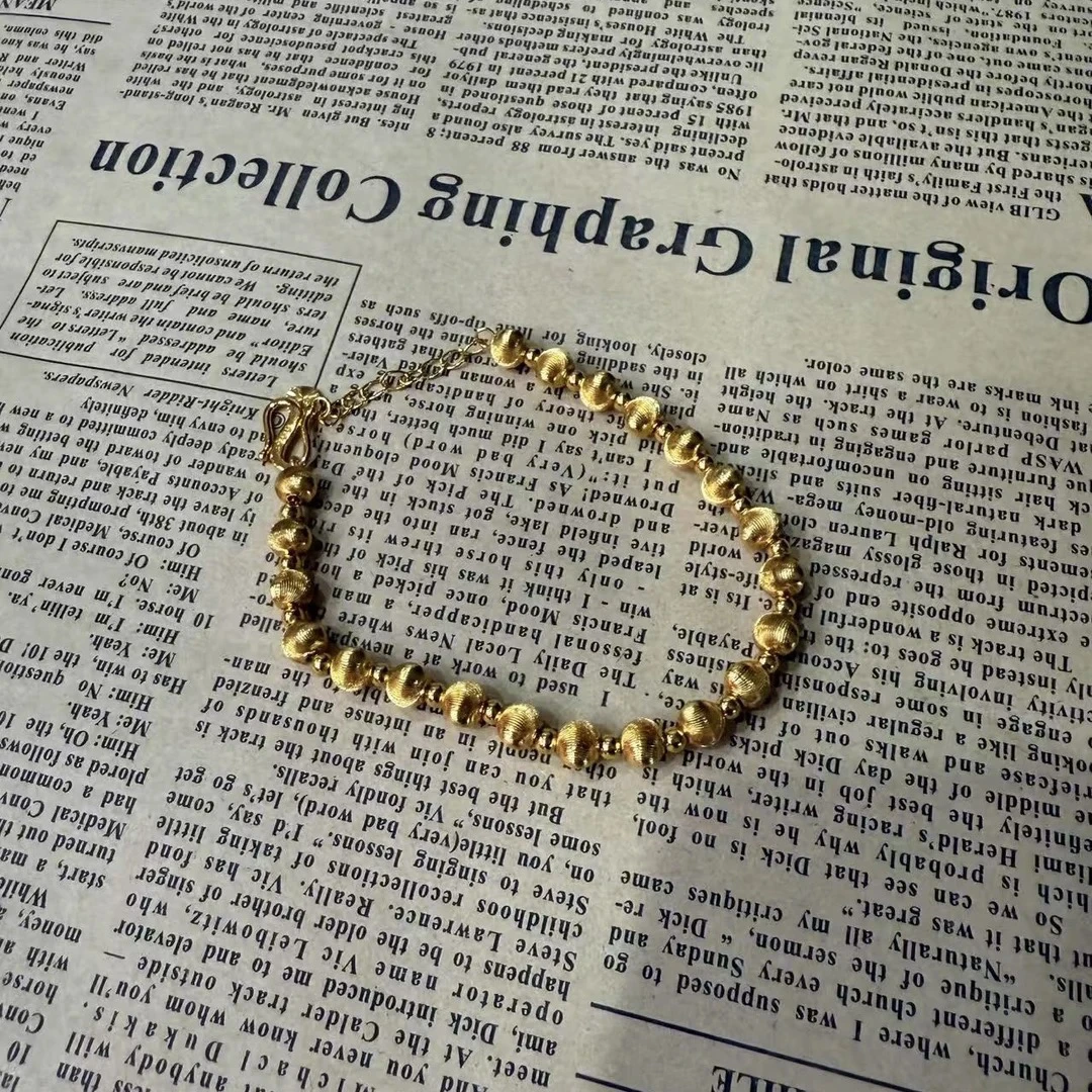 精美圆珠猫眼手链