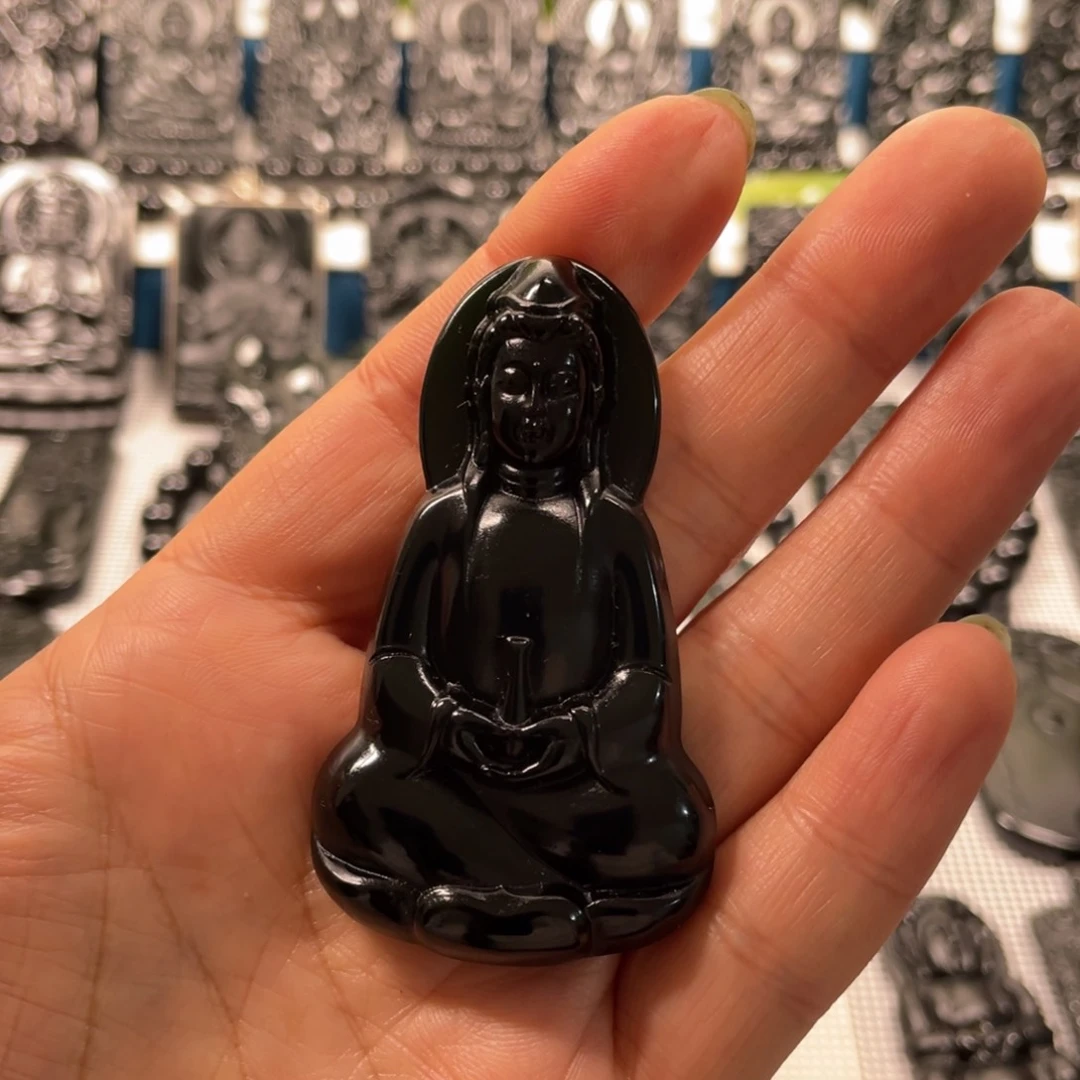 蛇纹石玉未镶嵌吊坠浪****u