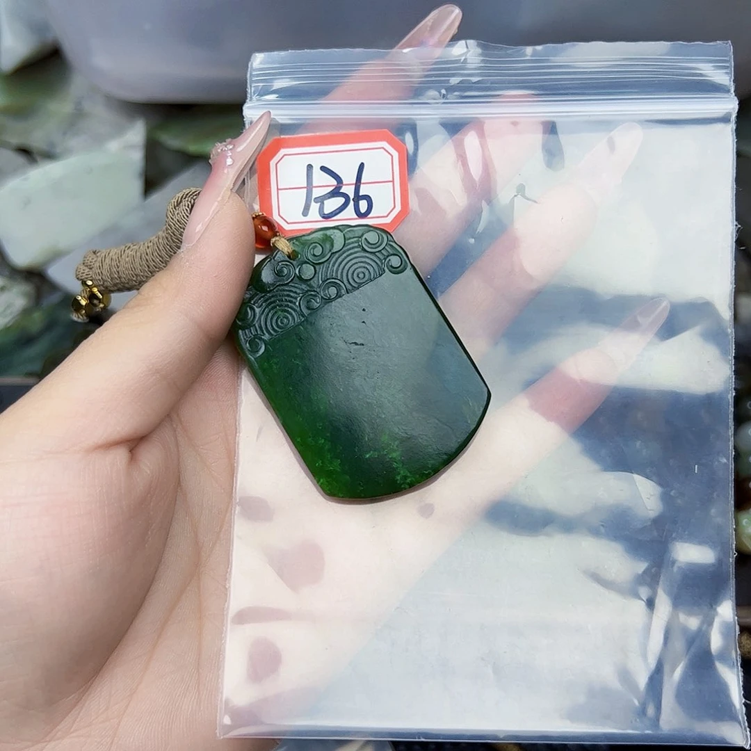 和田玉珠宝半成品未镶嵌