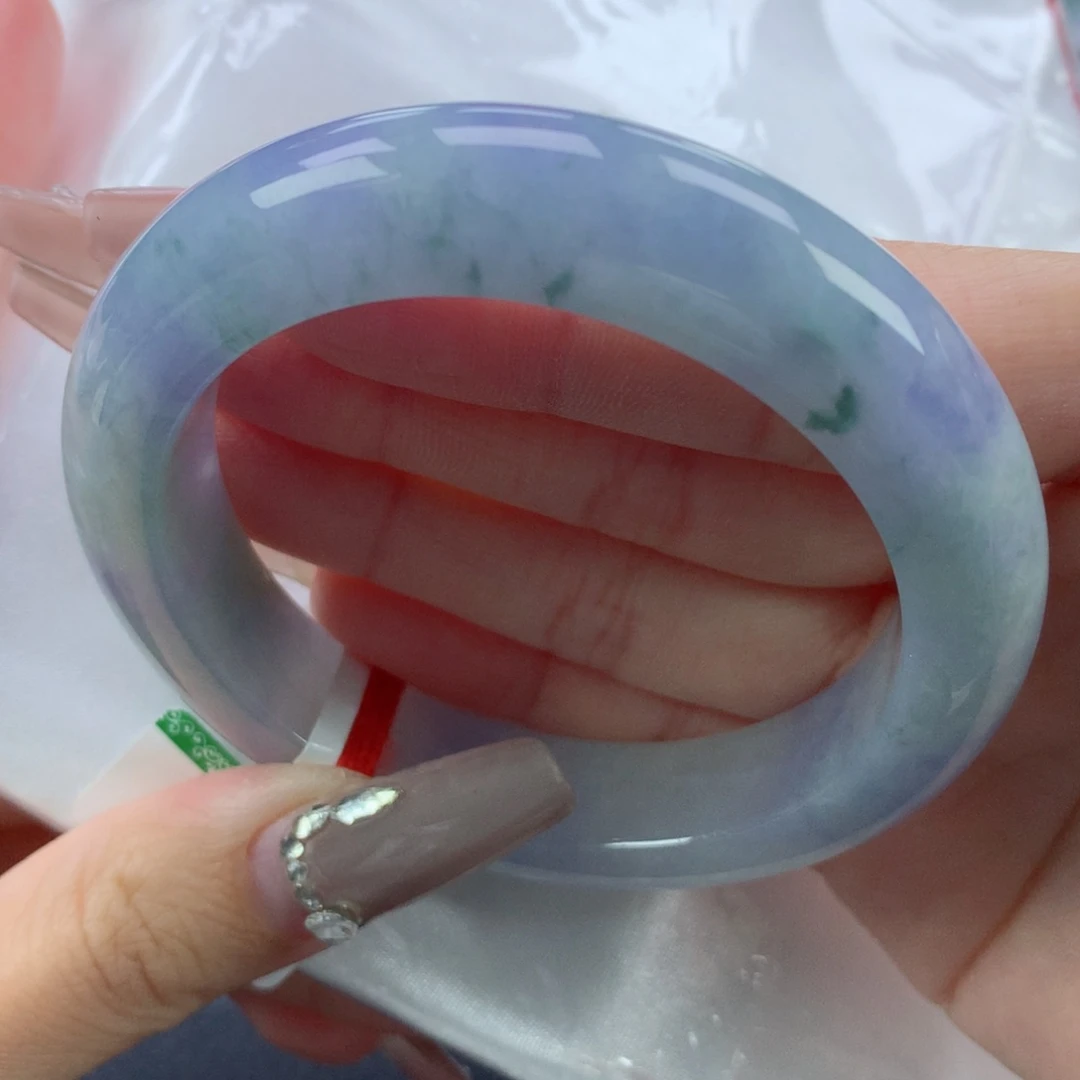 翡翠手镯未镶嵌55.8正圈