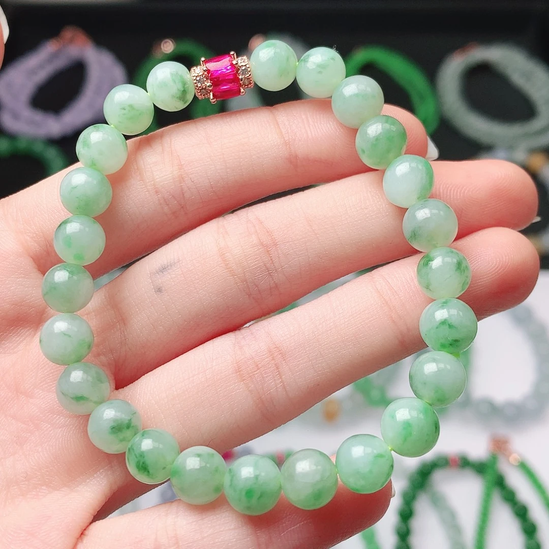 翡翠未镶嵌手链翡翠