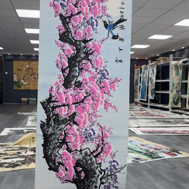 字画等多种形式进行创作