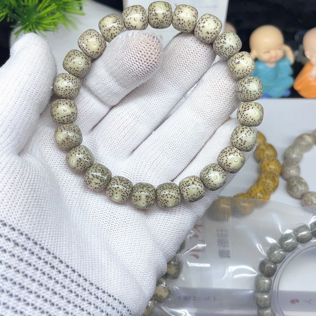 星月菩提手串石玉同枝果单圈0.1-1