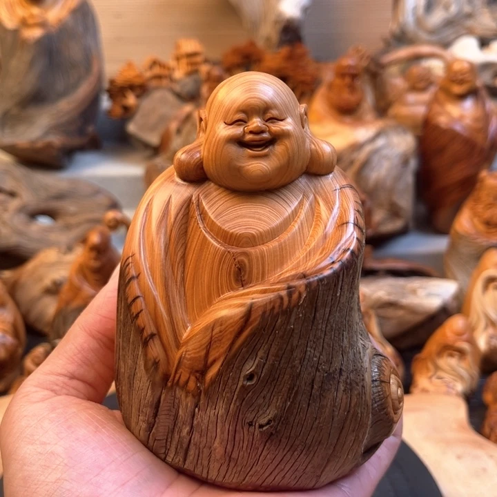 柏木太行崖柏手工雕刻