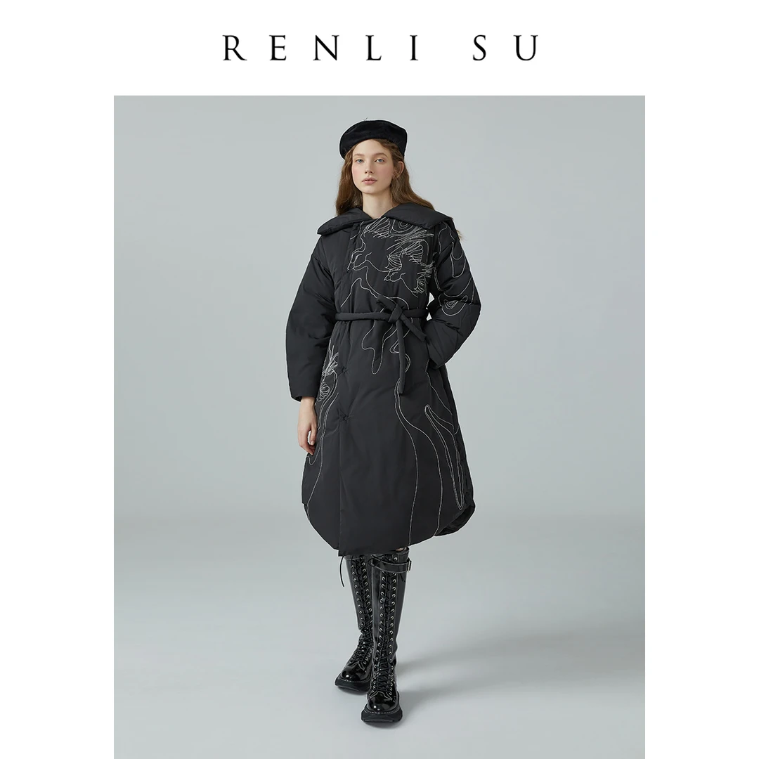 RENLISU手工刺绣鹅绒服 RF0103331
