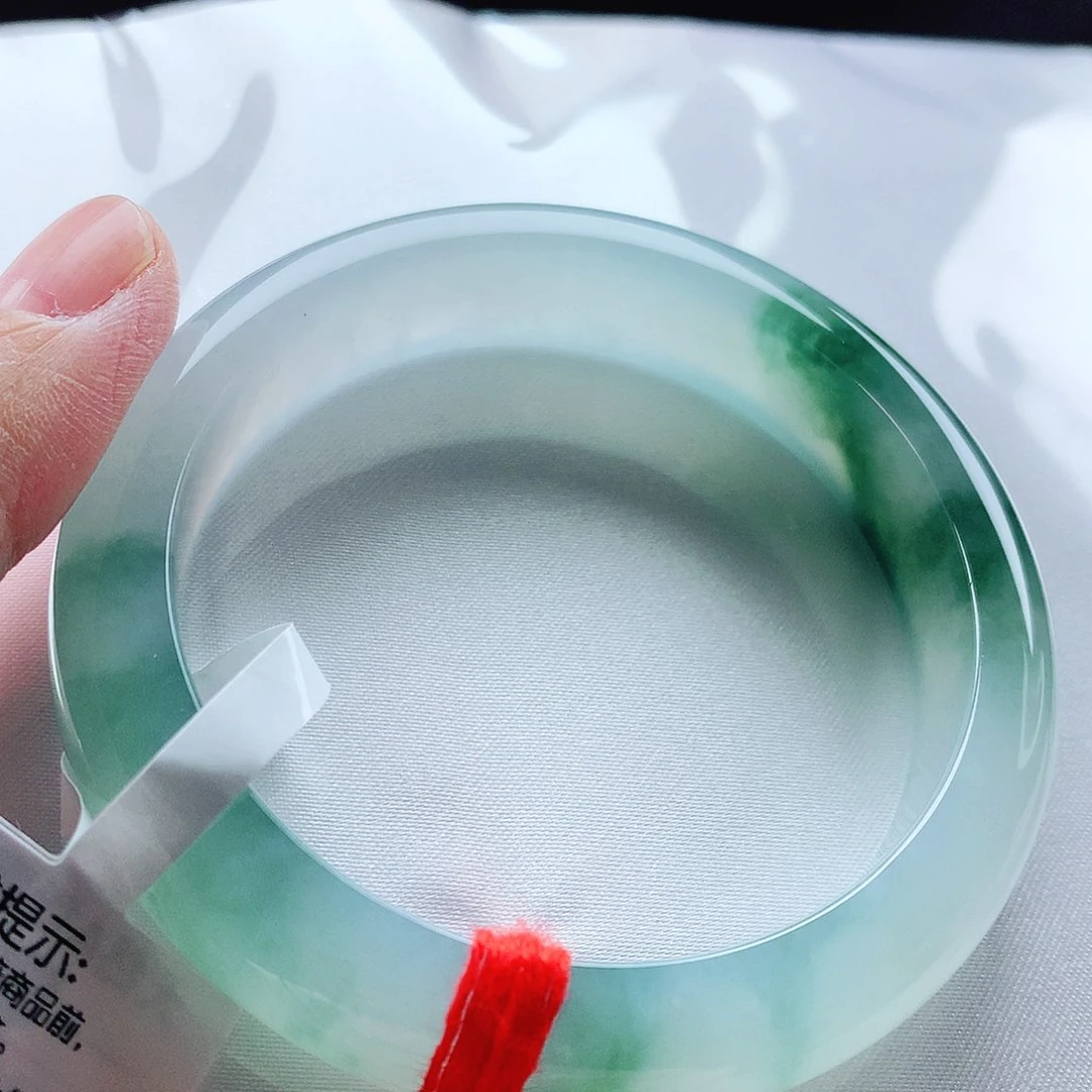 未镶嵌手镯翡翠54圈