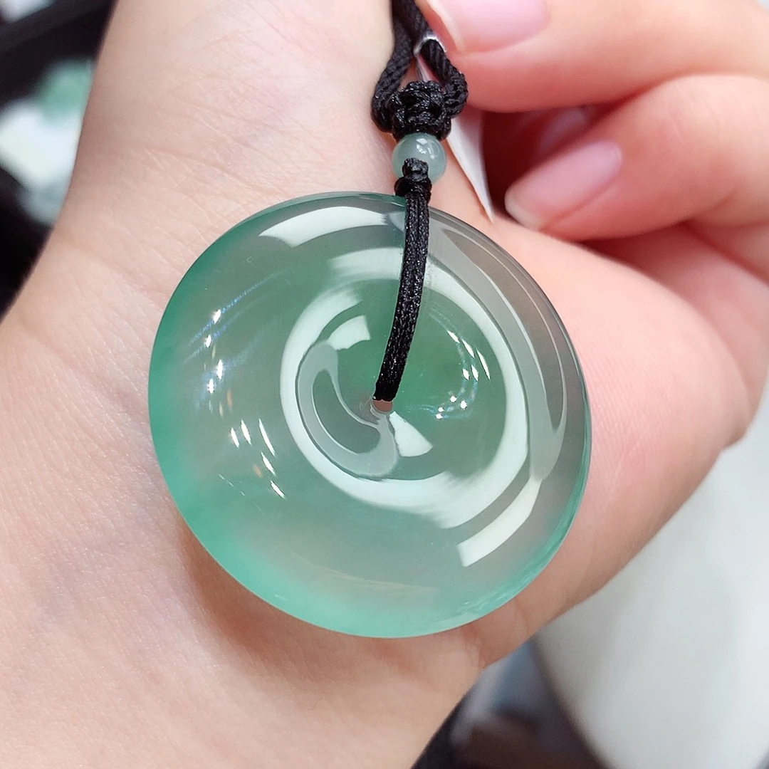 颈饰未镶嵌翡翠翡翠，34.2/6