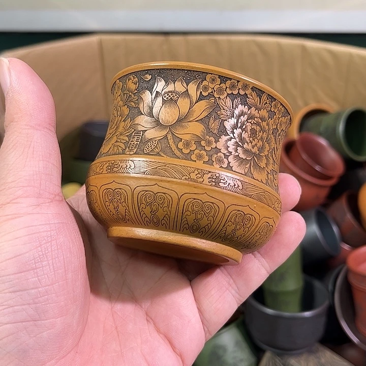 茶杯紫砂全手工紫砂主人杯
