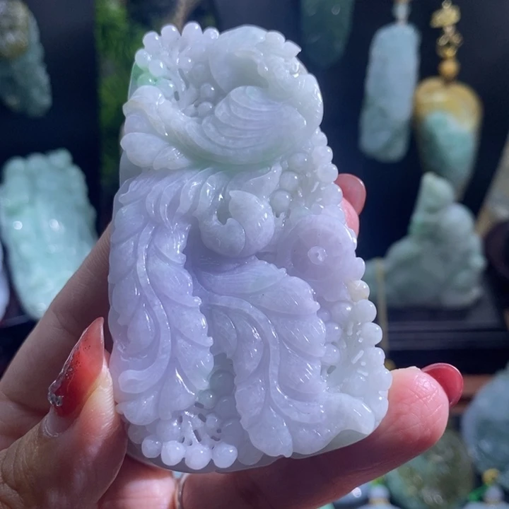 【闪购商品】颈饰未镶嵌翡翠凤凰