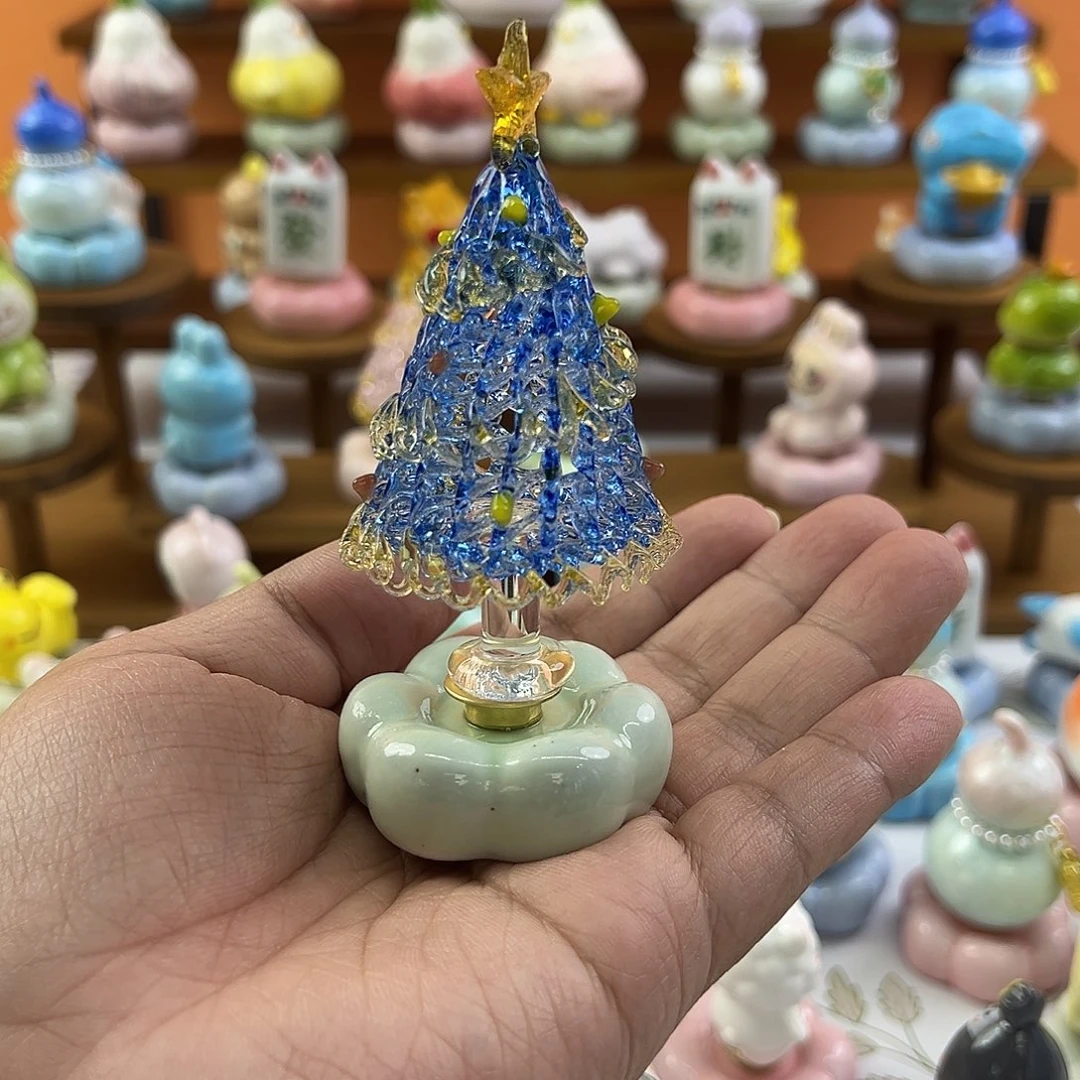 摆件大号圣诞树蓝色