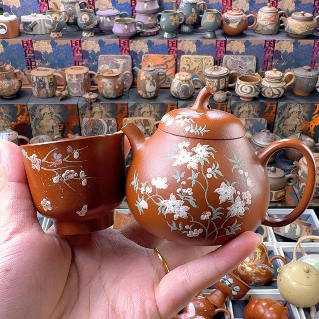茶壶紫砂150cc原矿精工半手