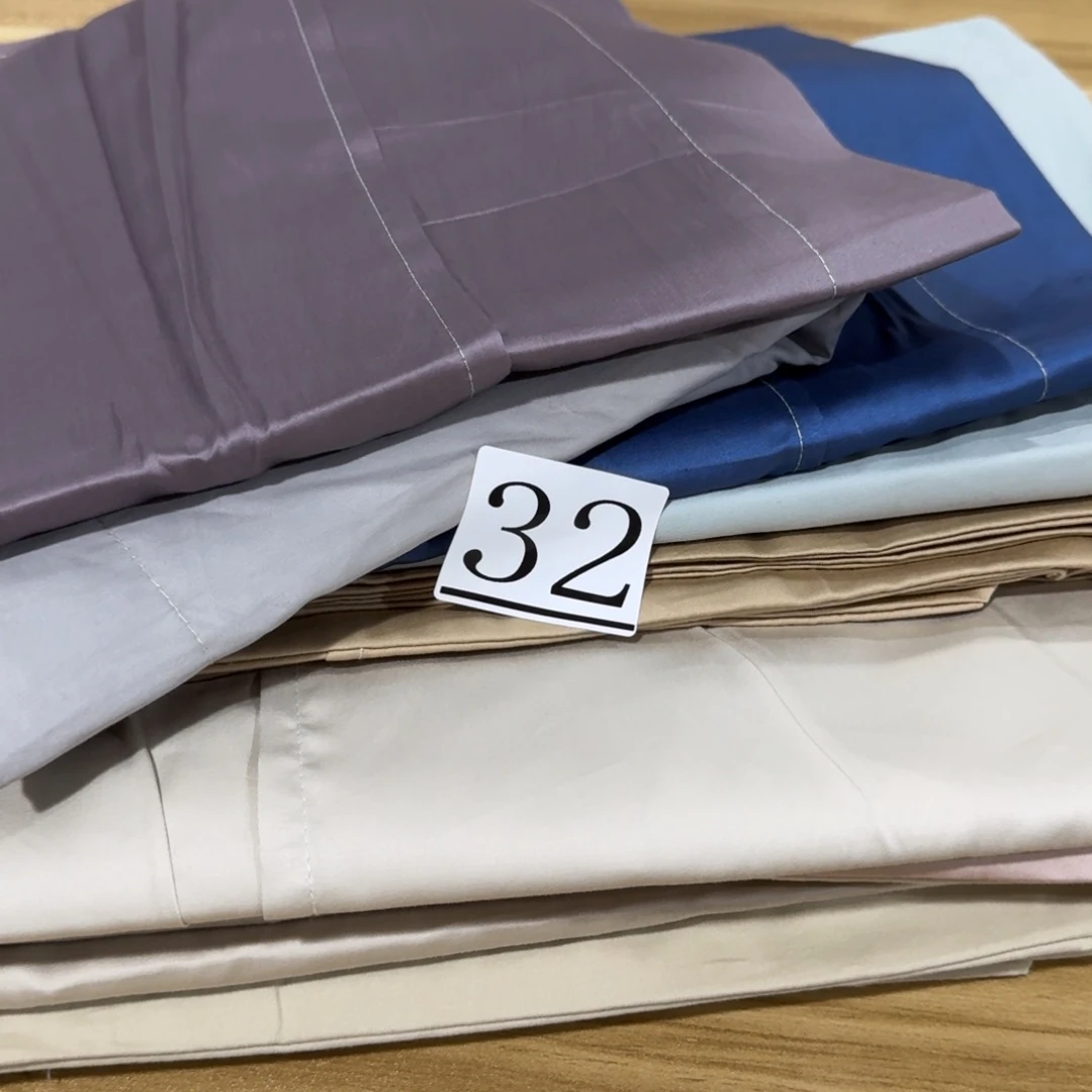 莱赛尔纤维全棉枕套颜色随机一对32