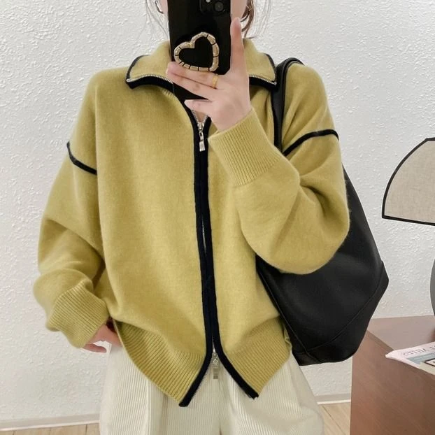 南韩极简羊毛外套FT3313082