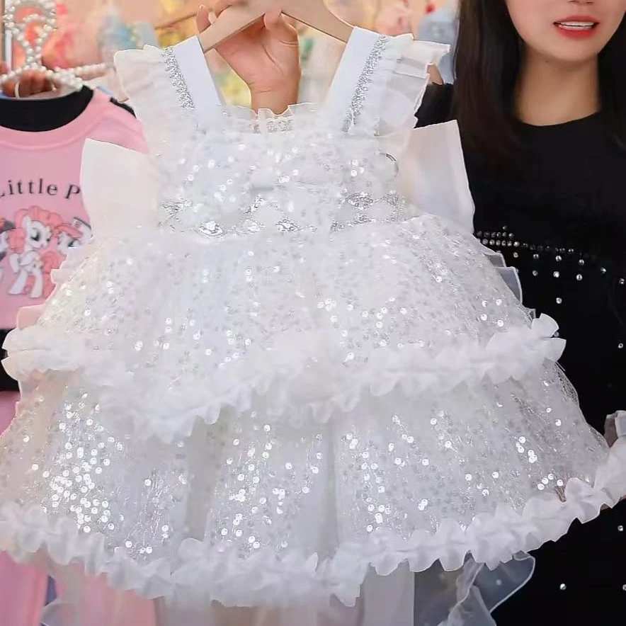 H-【白花嫁-蓝精灵-集合】四季洛丽塔2025新款童新款仙公主裙