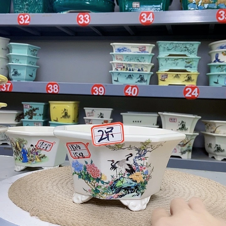思***絮紫砂花瓶紫砂花盆
