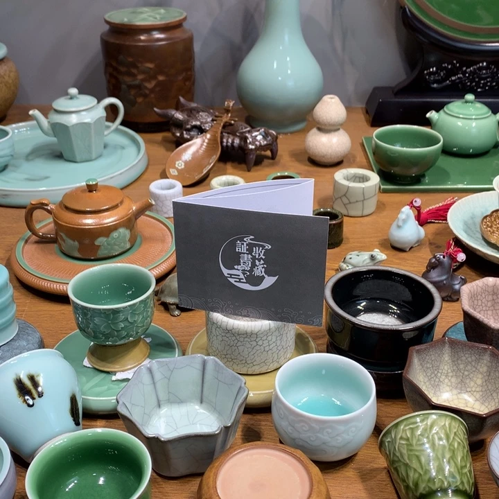 樱***雪龙泉青瓷手工制作