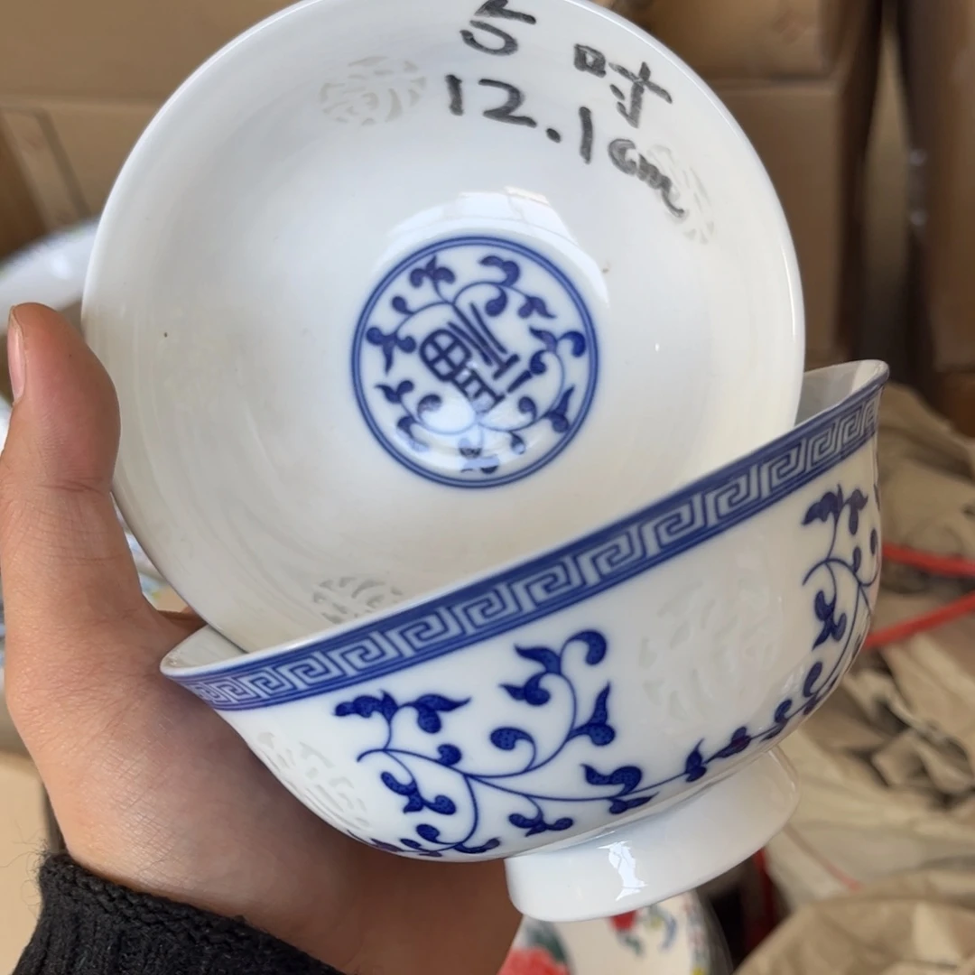 景德镇高温细白瓷餐具