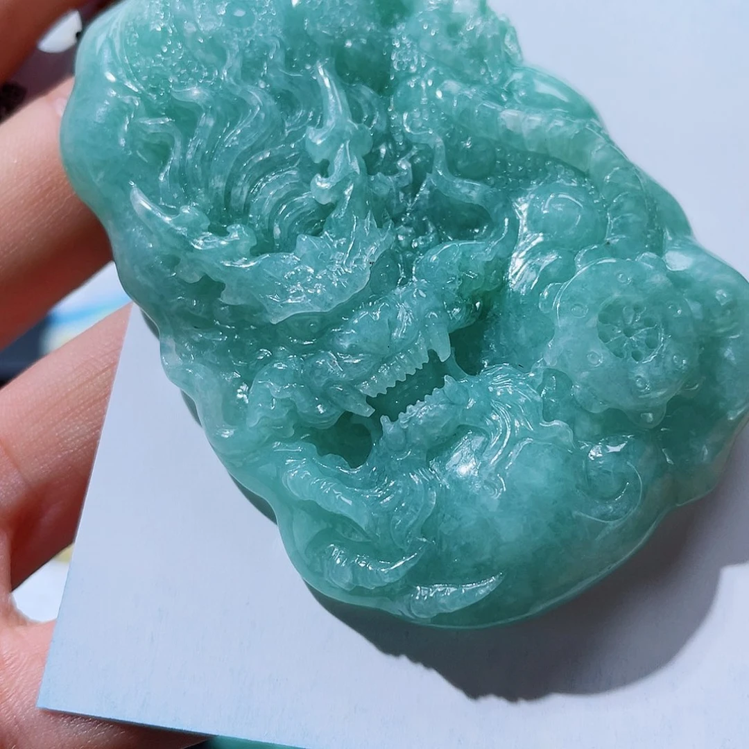 翡翠未镶嵌颈饰8**1一个