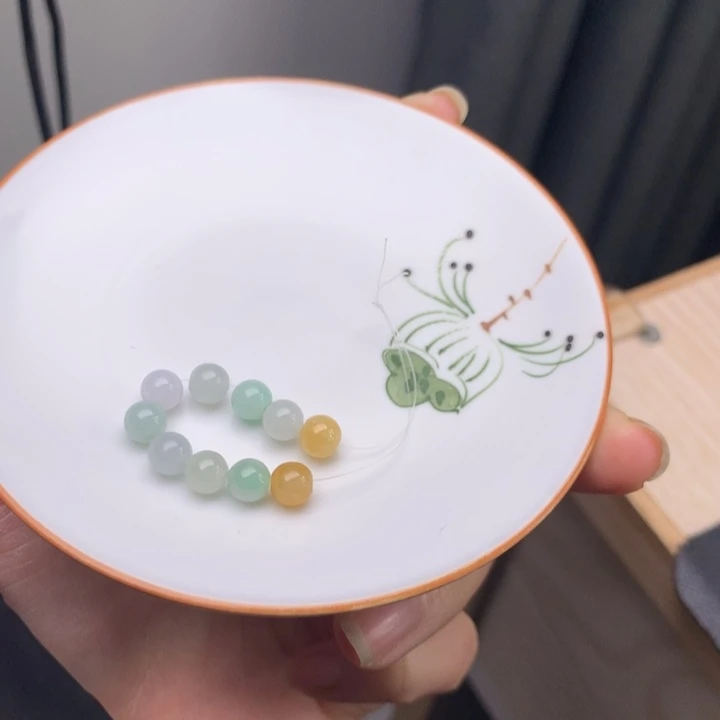 翡翠未镶嵌手链翡翠y223 卡5.6