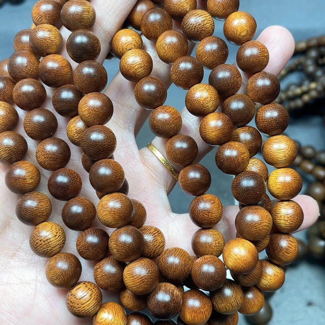 沉香手串富森红土瘤疤1.0