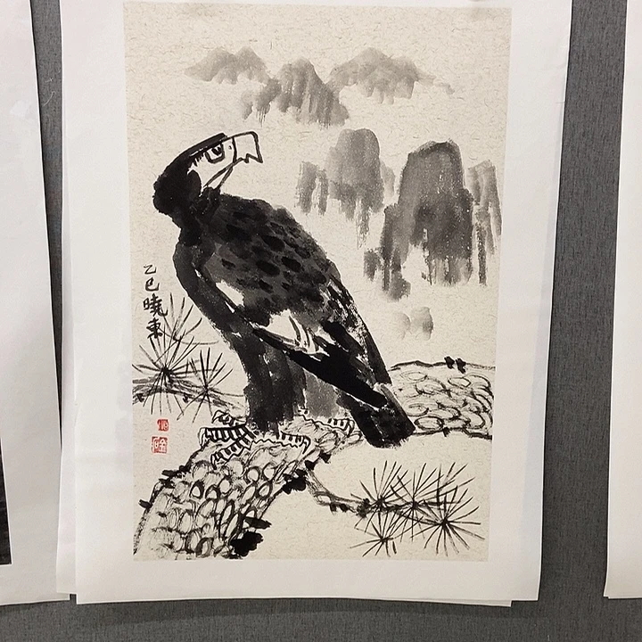 国画手寫手繪作品2