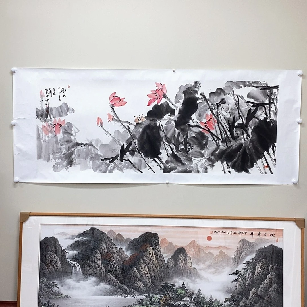 小***k国画廖忠柳小六尺精品佳作