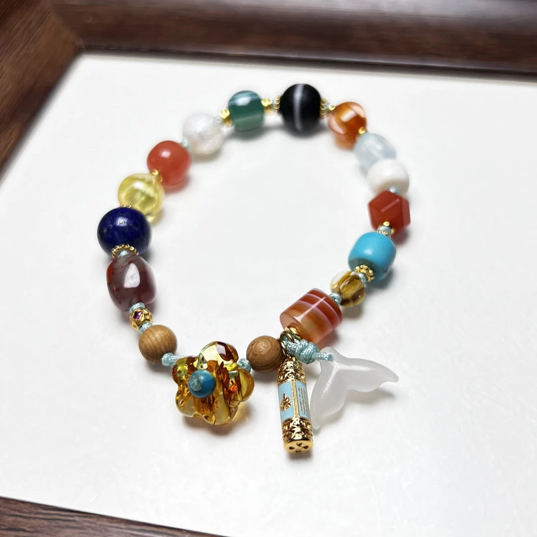 ZZ )手串手工diy配件百搭散珠