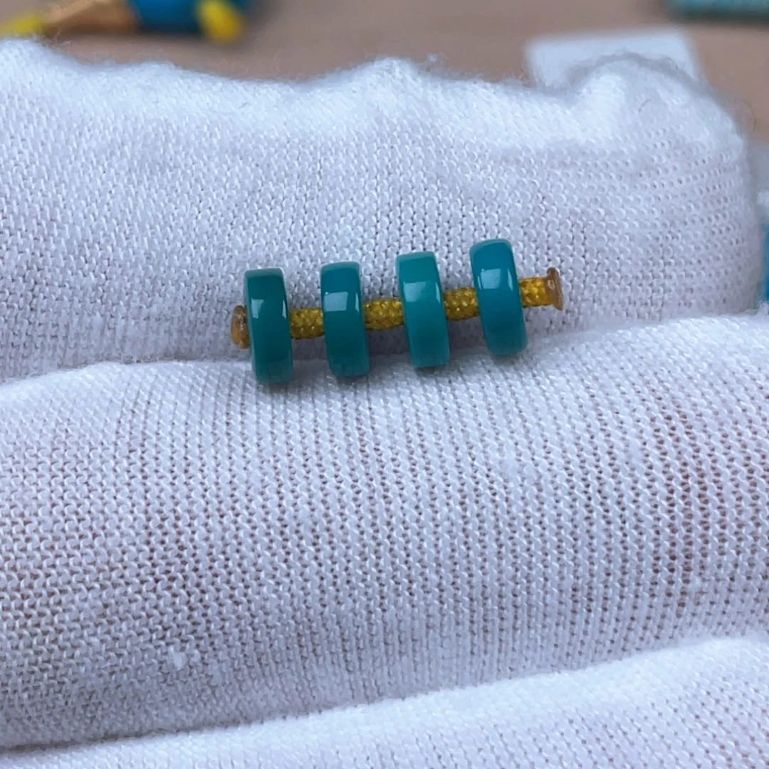 绿松石未镶嵌挂件6✖️2.1mm