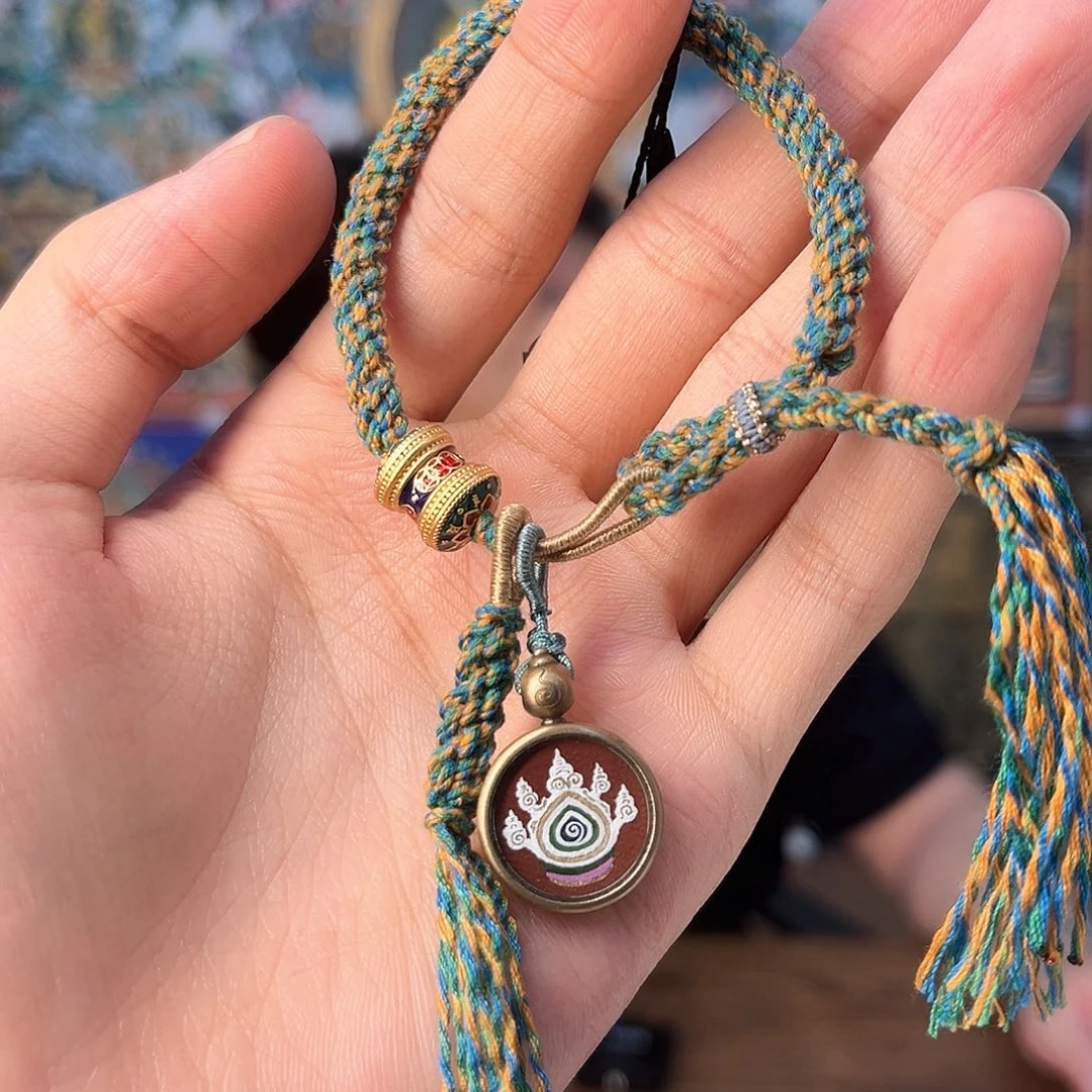 吊坠【西藏】摩尼宝手链小卡