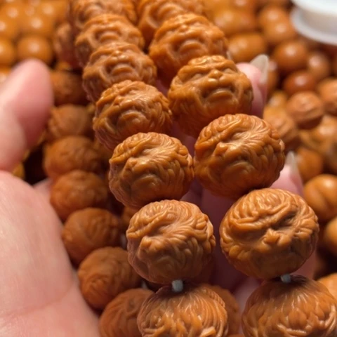 猴头核桃手串品*哥悟空