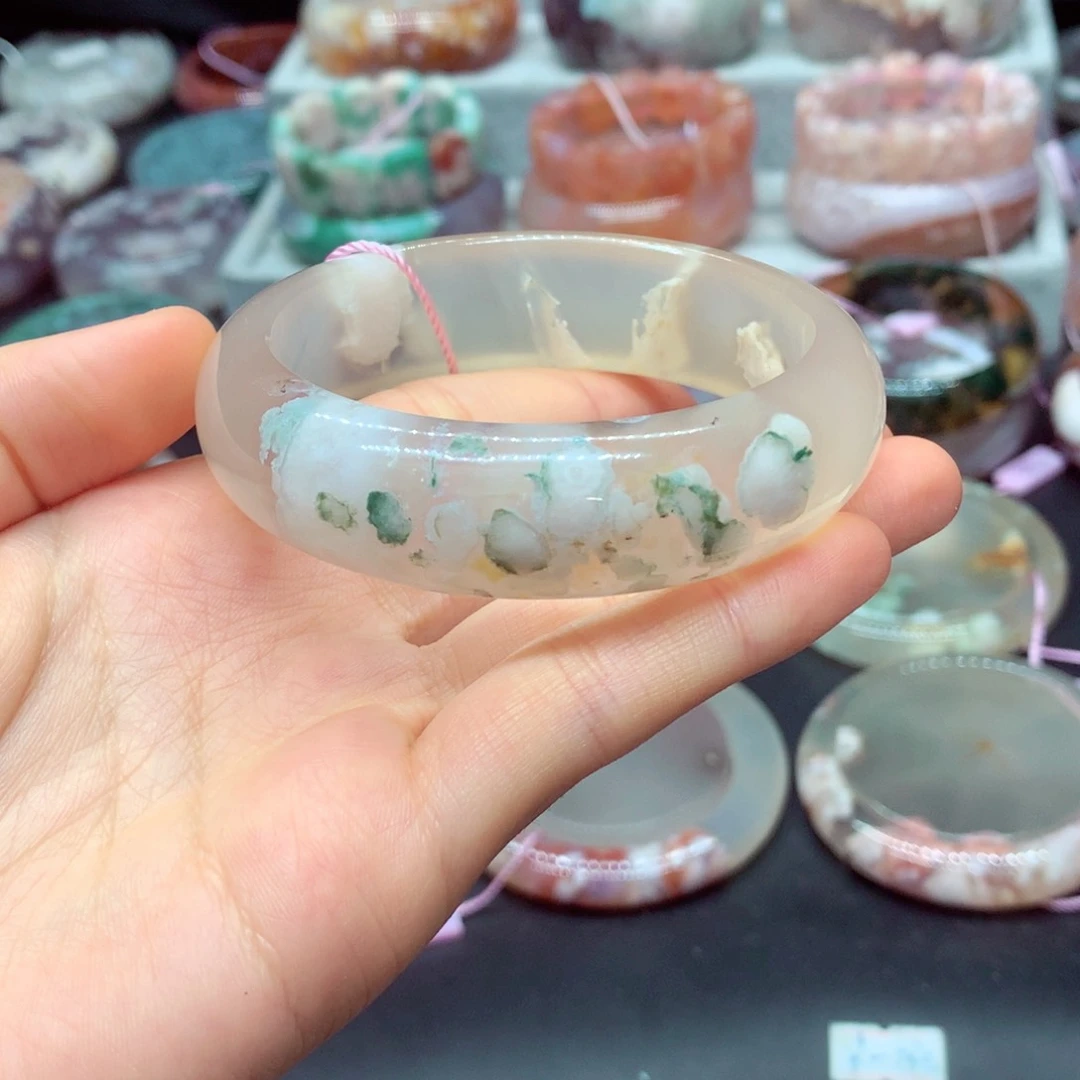 手镯玛瑙/玉髓未镶嵌杭****果2