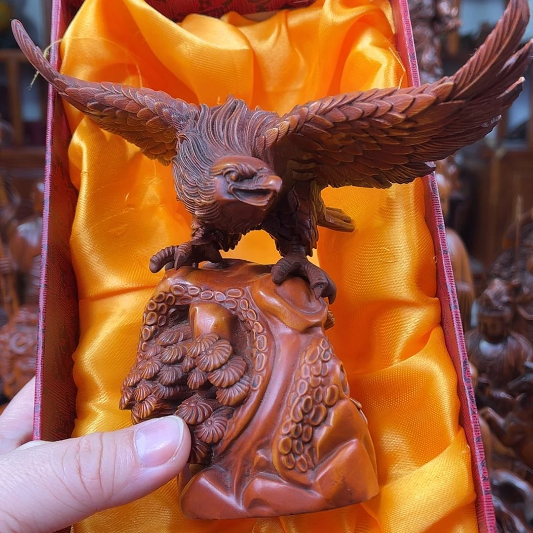 黄杨木黄杨木雕刻宽度16厘米