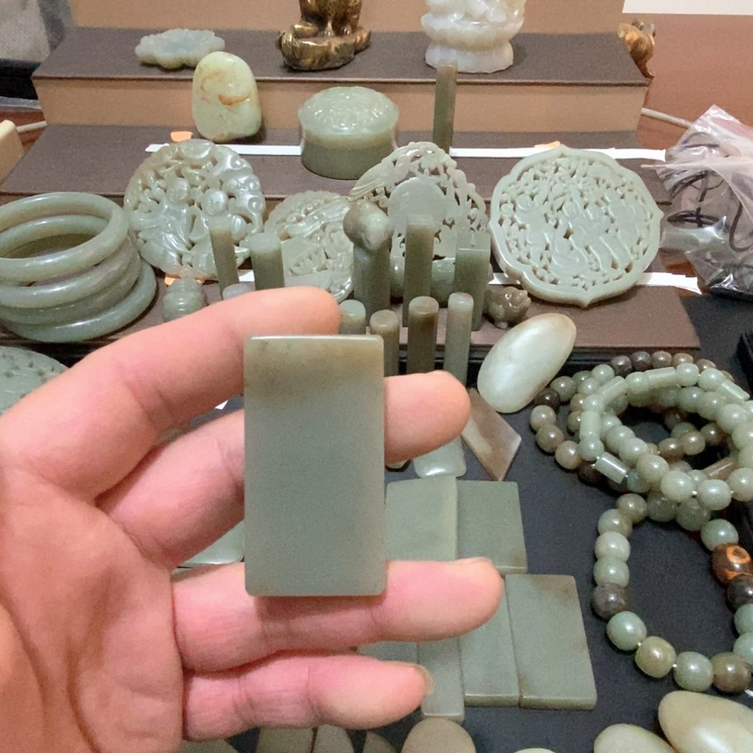 和田玉颈饰未镶嵌守***苑22