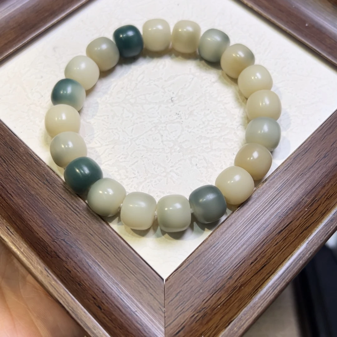 吊坠菩提根/象牙果卡12薄荷奶绿大瑕福利