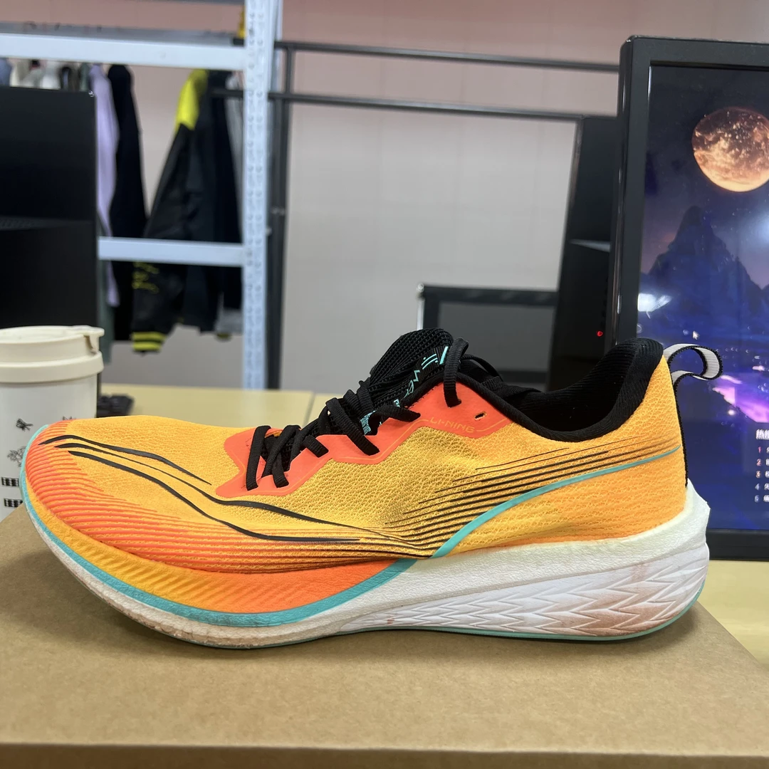 瑕疵 （X079) 李宁男款赤兔6PRO透气网面运动跑鞋ARMT013-3