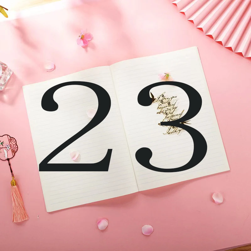 1-23文具本册 以直播间实物为准