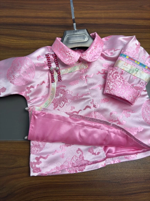 【阿吉泰】儿童蒙古袍短外套