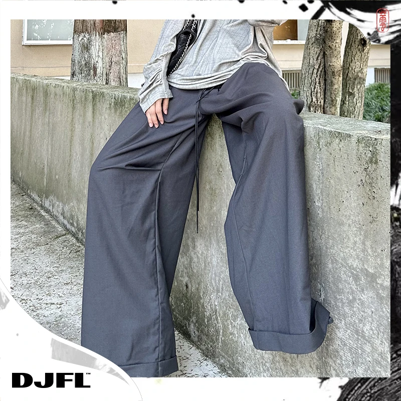 JJJ STUDIO 灰色/黑色长裤 JUWFS1K078