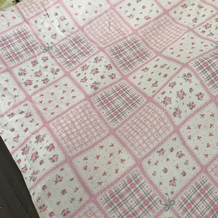 棉一米价纯棉平布1.1宽果子布艺f