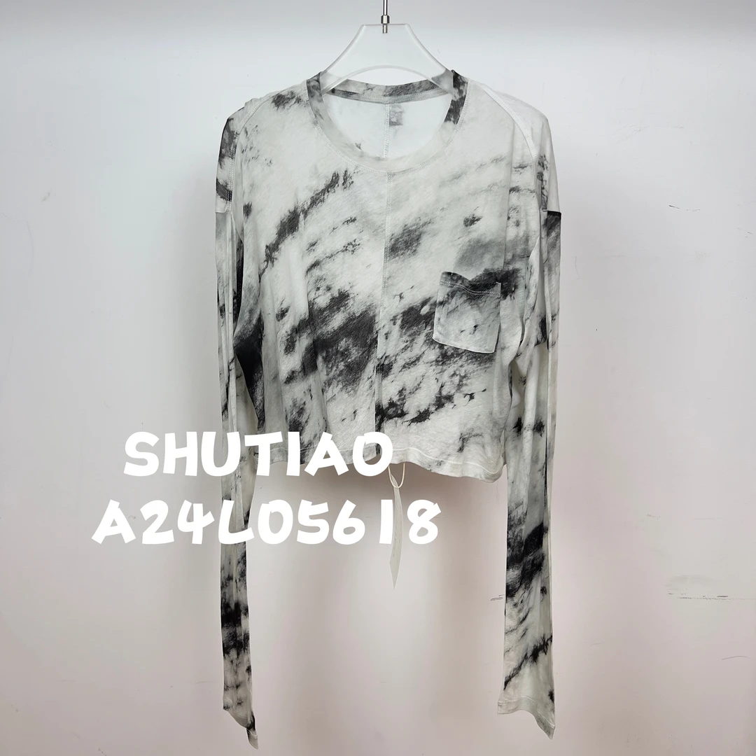 【SHUTIAO】2024秋冬：新款小众设计款T恤A24L05618