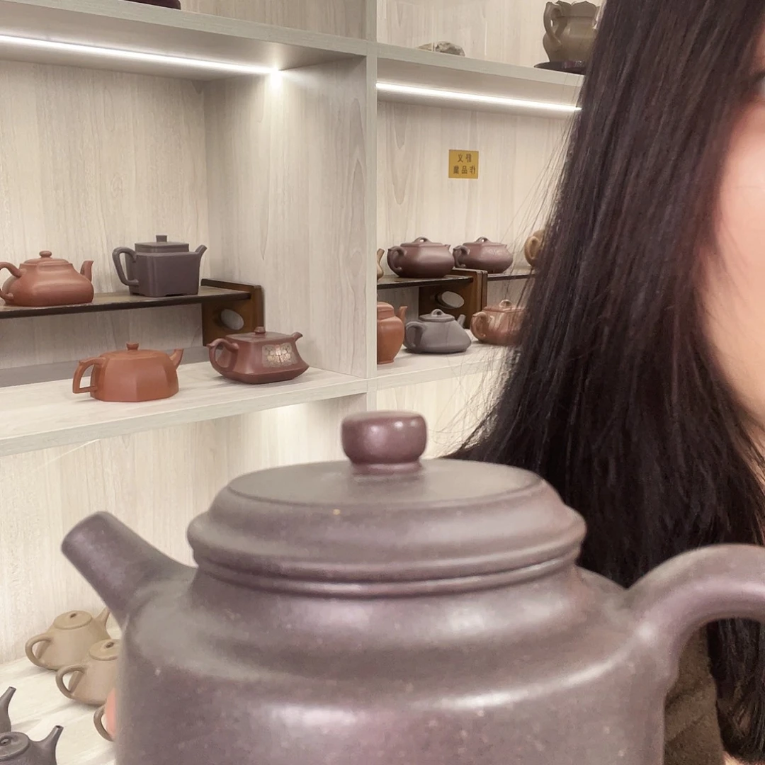 紫砂茶壶紫砂壶泡茶吗啡色号码
