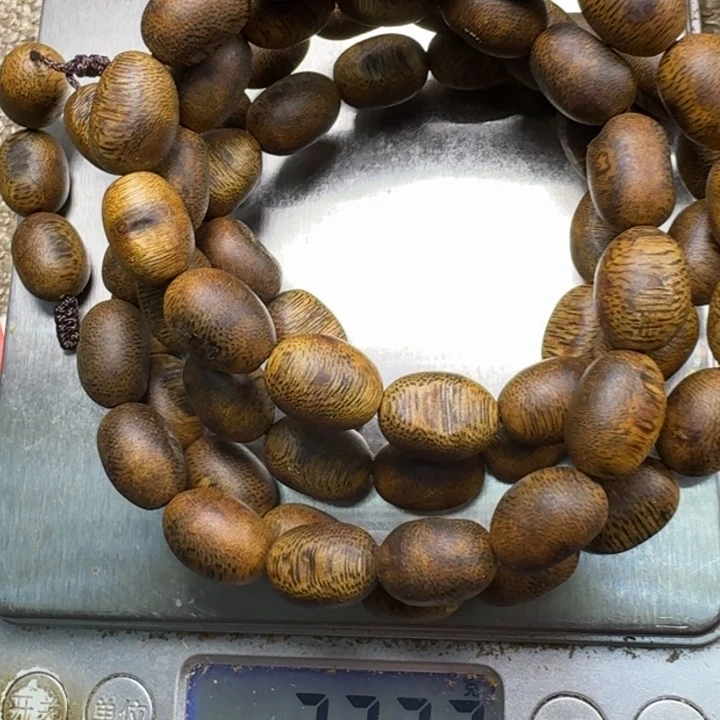 手串沉香奇楠沉香8mm多圈32克留疤多样性发一条