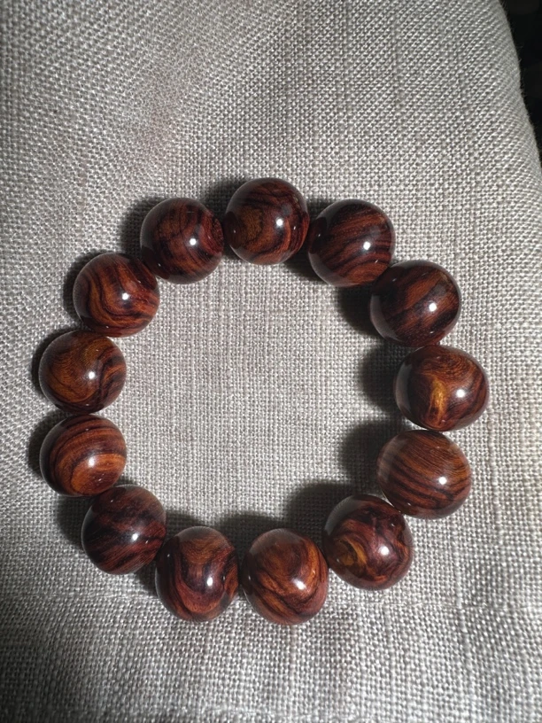 海南黄花梨新料手串（多样性发一）